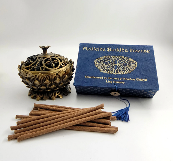 Natural Herbal Handmade Nepalese Medicine Buddha Incense Set from By Buddhist Nuns