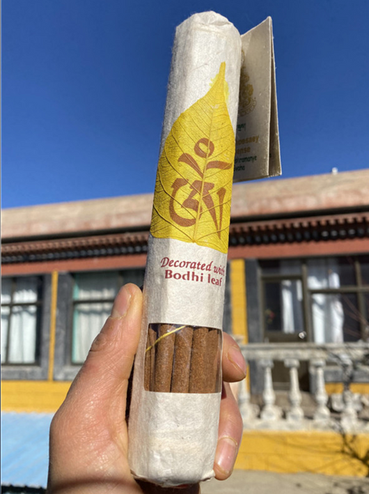 Bodhi Leaf Organic Nepalese Buddha Offering Incense - Pure Natural Plant-based Sticks for Aromatic Buddhist Worship