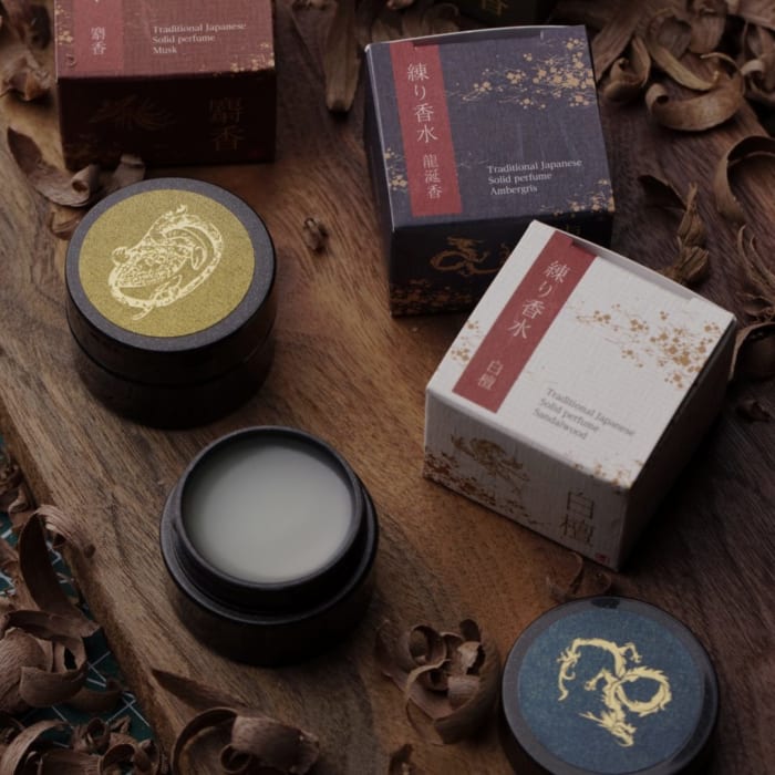 Japan Kousaido Solid Perfume Fragrance – Ambergris