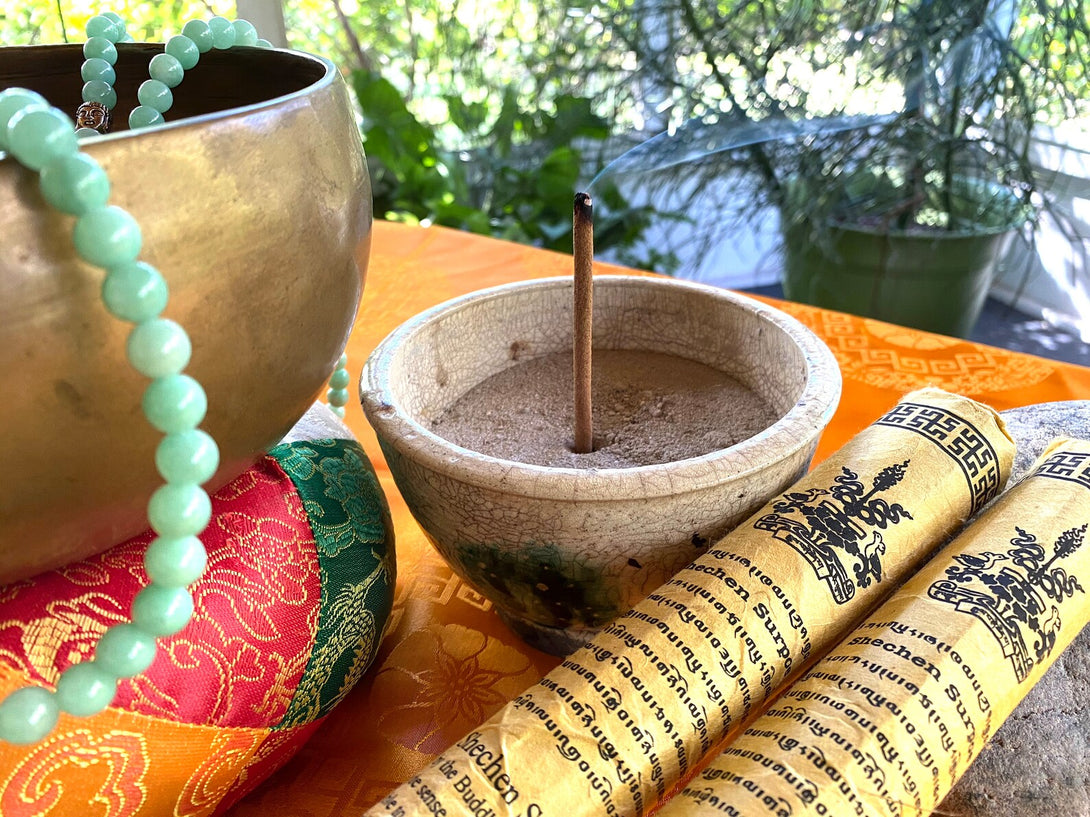 Pure Natural Tibetan Incense from Shechen Monastery - Ideal for Home Meditation and Relaxation, as well as Spiritual Offerings